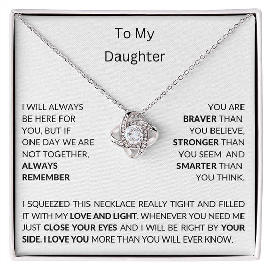 TO MY DAUGHTER BY YOUR SIDE