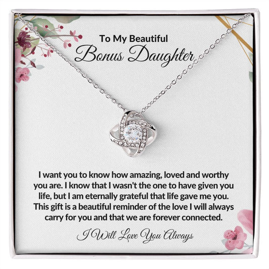 BONUS D-FOREVER CONNECTED-LOVE KNOT