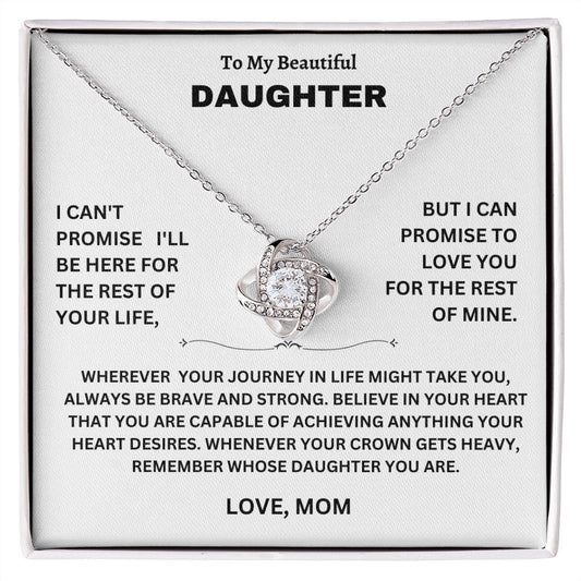 DAUGHTER CROWN MOM-LOVE KNOT