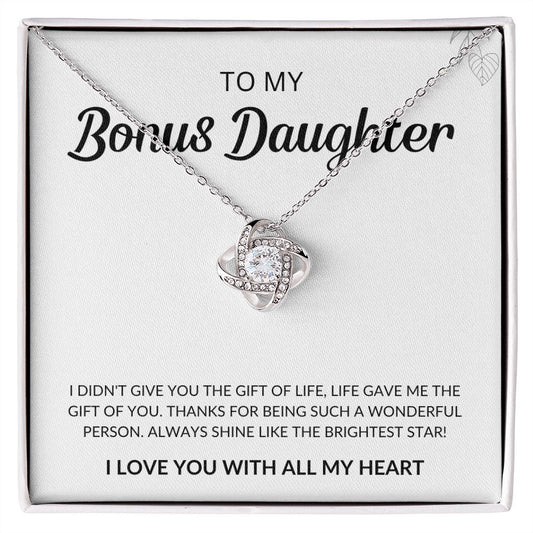 BONUS DAUGHTER LEAF-LOVE KNOT