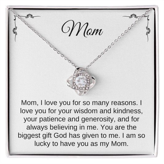 Mom reasons Loveknot