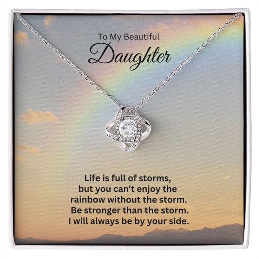 DAUGHTER RAINBOW-LOVE KNOT