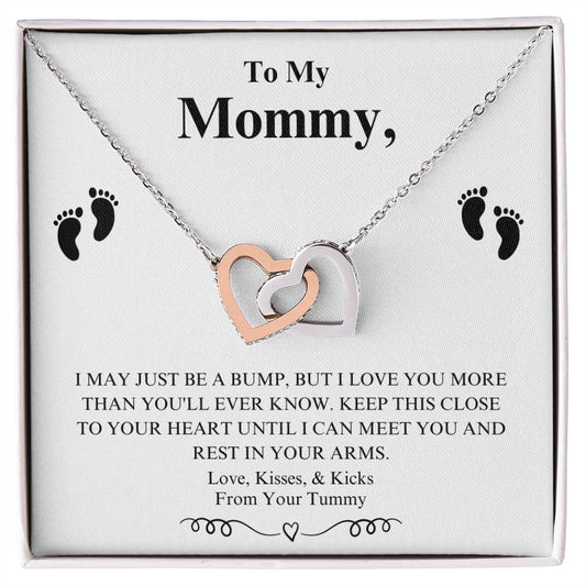 TO MY MOMMY INTERLOCKING HEARTS