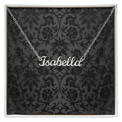 PERSONALIZED NAME NECKLACE / MADE & SHIPPED IN USA