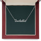 PERSONALIZED NAME NECKLACE / MADE AND SHIPPED IN USA