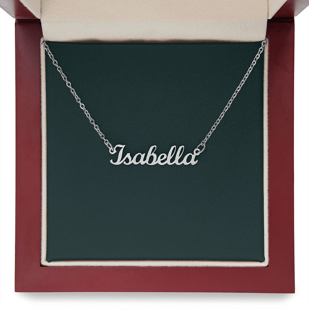 PERSONALIZED NAME NECKLACE / MADE AND SHIPPED IN USA