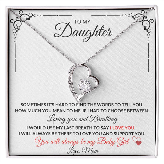 DAUGHTER BABY GIRL-MOM